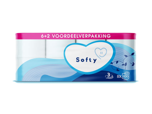 Toiletpapier SoftyPaper
